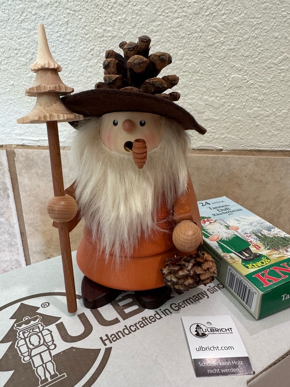 Ulbricht Woodland Gnome Zapfenmännchen